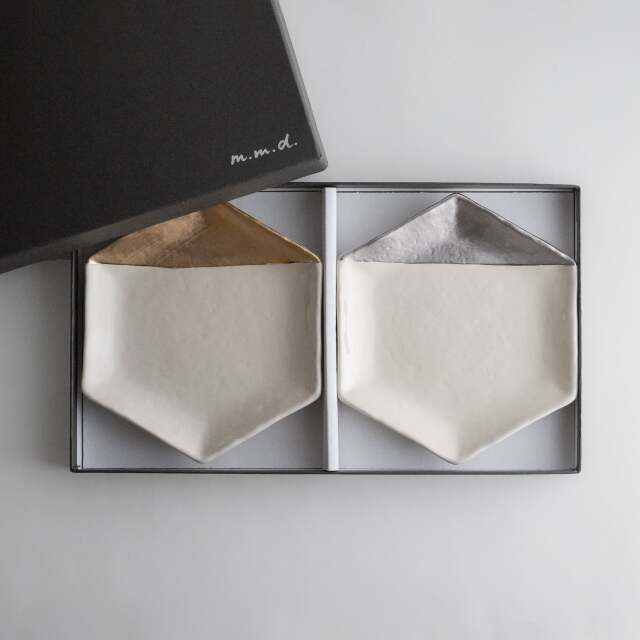 取皿2枚セット luxury colors line