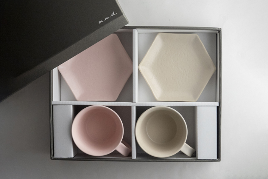 m.m.d. / マグカップ・取皿セット / muted colors line