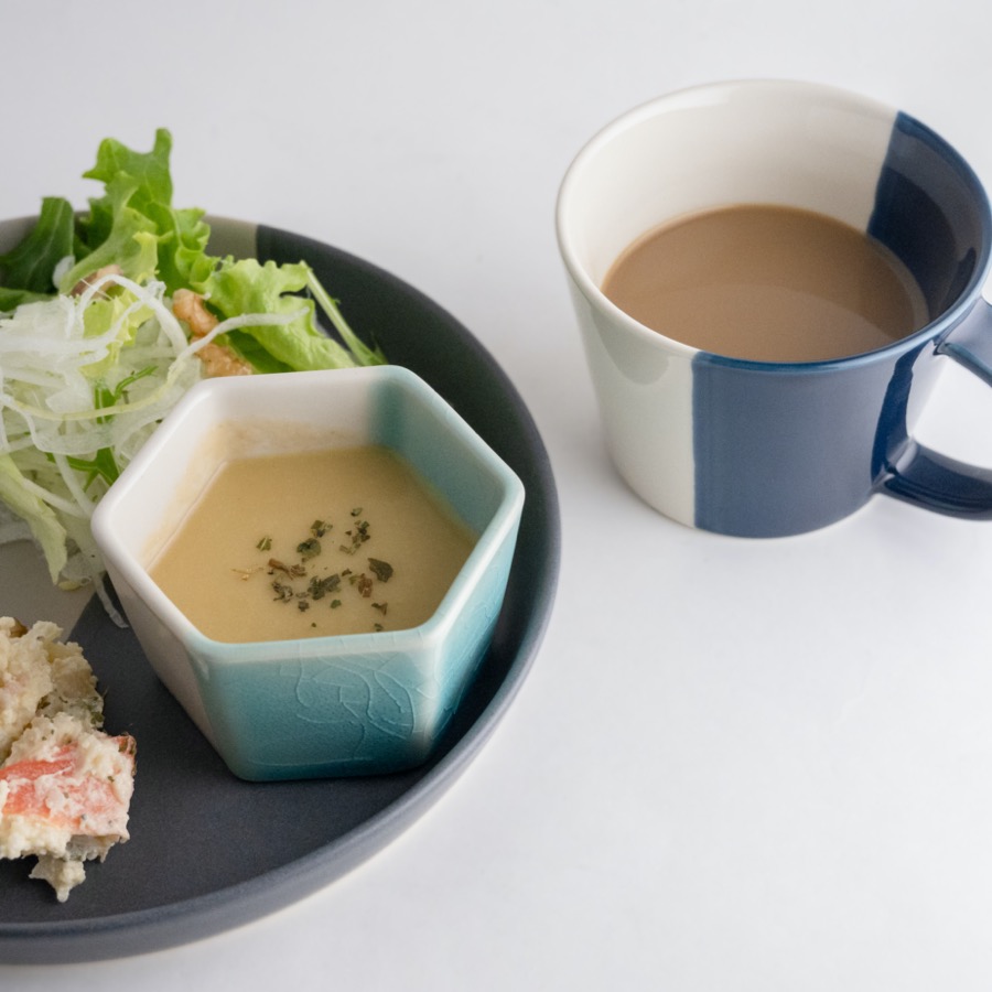 m.m.d. / 六角豆皿 + マルチカップ + 取皿セット / natural / ギフト 