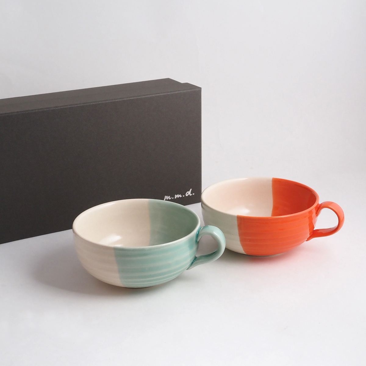 rokuromeスープカップペアセット